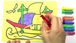 8 Kinds of Colored Sand Painting | Sand Painting art for Kids | Colored Sand