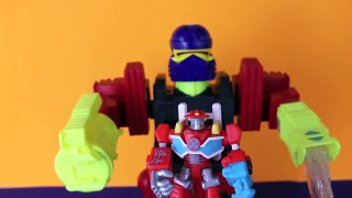 Play Doh Bot Robot and Transformer Figure Build Awesome Play-Dough Robots with DisneyCarToys