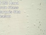 Precious Moments NeQwa Art 7171158 Hand Painted Blown Glass Standard Marquis Shaped
