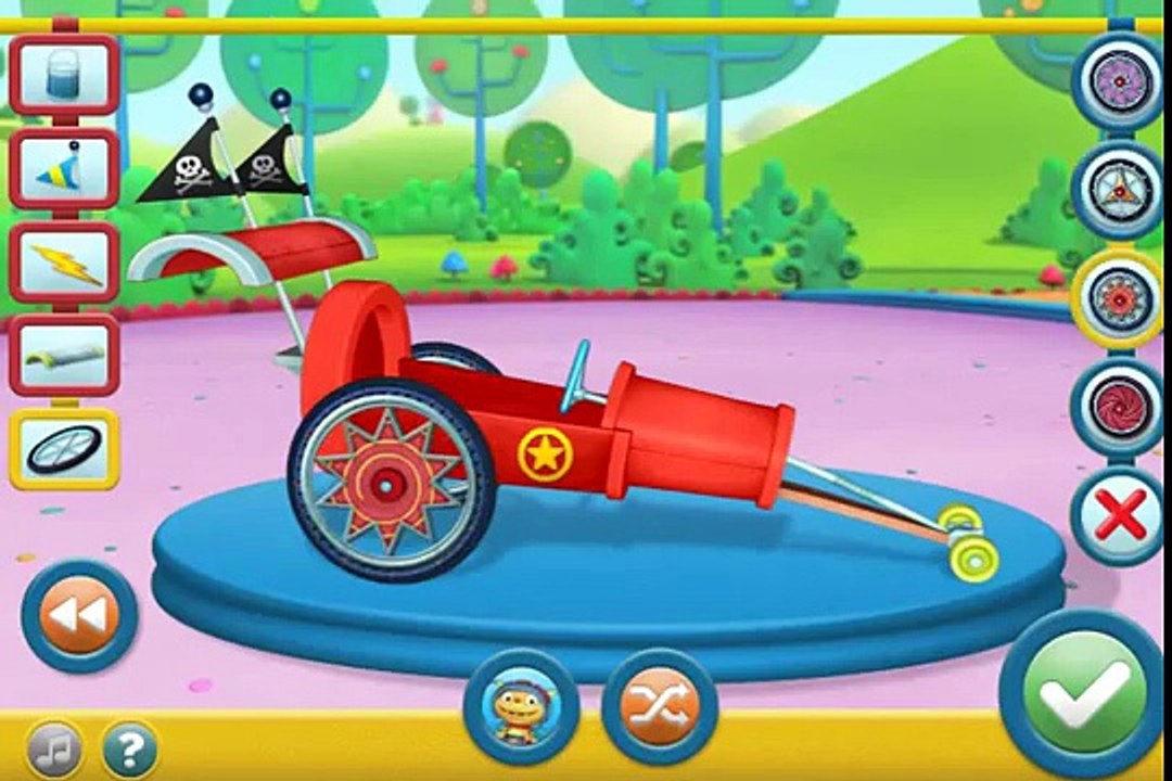 Henry HuggleMonster - Roaring Racers. Disney Junior Game - Race №2.