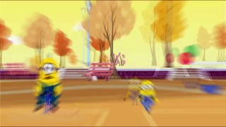 Learn Colors For Children, Babies and Toddlers - Minions Despicable Me Family- Cartoon For Kids!