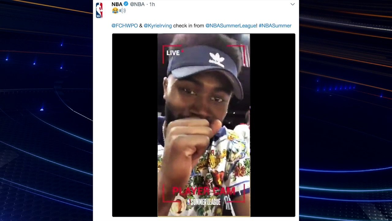 Kyrie Irving, Jaylen Brown exchange friendly insults at Summer League
