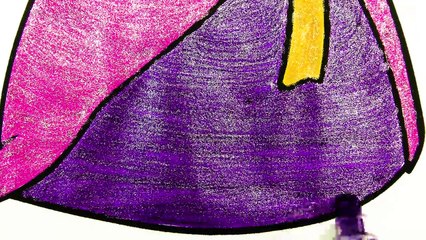 Minni Mouse Coloring Book l Coloring Pages For Children Learn Colors kids Rainbow Colors