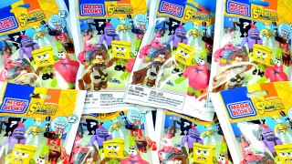 The SpongeBob Movie Sponge Out of Water Mega Bloks Micro Action Figures Series 2 Nickelodeon