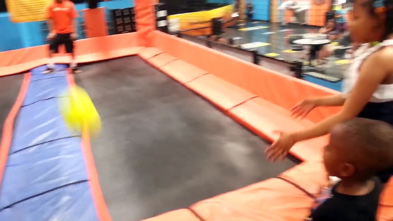 J-Funk Playing Basketball at SKYZONE