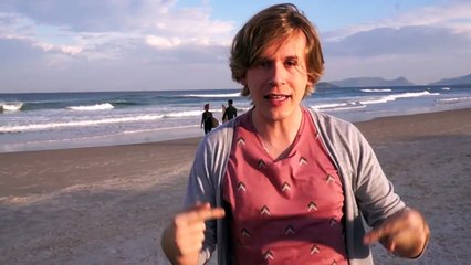 KINECT SAND / AREIA CINÉTICA DIRETO na PRAIA DÁ CERTO? | TIO LUCAS