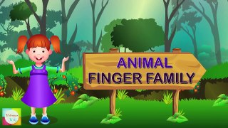 Animal Finger Family - Nursery Rhymes For Children