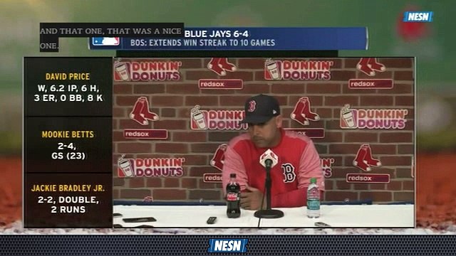 Red Sox Extra Innings: Alex Cora Cracks Joke About Mookie Betts' 13-Pitch At-Bat