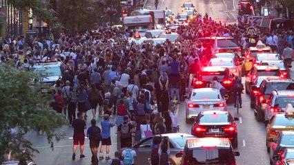 New York da gün batımı 'Manhattanhenge'