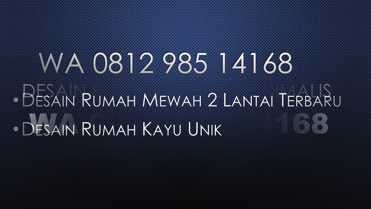 Terpercaya, WA 0812 985 14168, Desain Rumah Kecil Minimalis, Desain Rumah Kontrakan