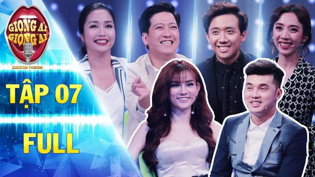 Giọng ải giọng ai 2 | tập 7 full: Thu Thủy, Ưng Hoàng Phúc thỏa thuận ngầm làm Trấn Thành tá hỏa