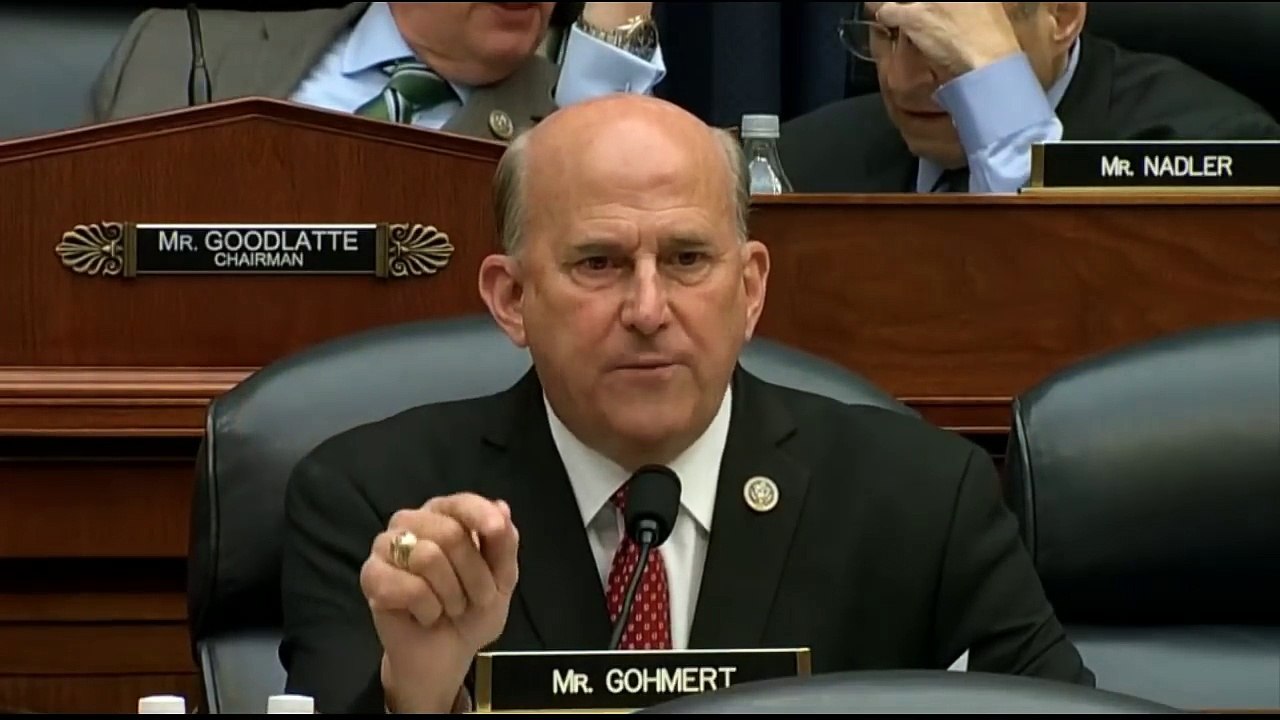 Louie Gohmert vs FBI Peter Strzok EXPLOSIVE Exchange at Congress Hearing about anti-Trump Texts