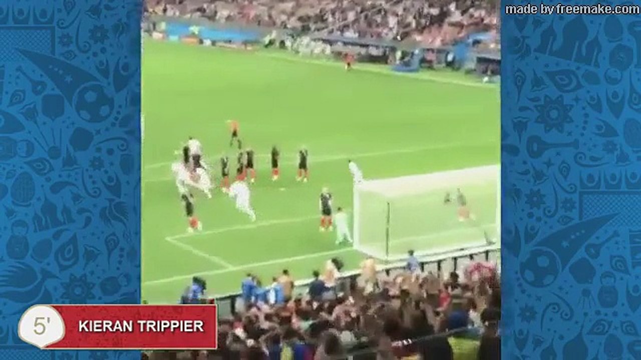 CROACIA VS INGLATERRA 2-1   Rusia 2018 - Resumen & Goles del partido desde el estadio