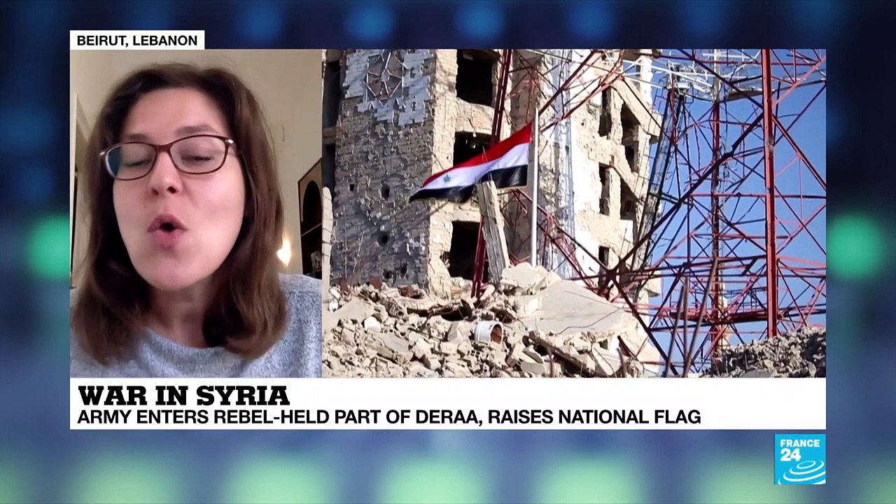 Battle for Deraa: ''Assad thinks this is the end game for this area''