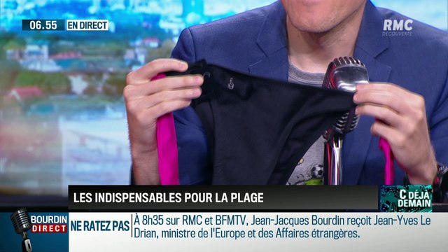 La chronique d'Anthony Morel : Les accessoires indispensables pour la plage - 13/07