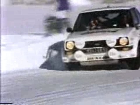 1979 Ford Escorts MKII on snow