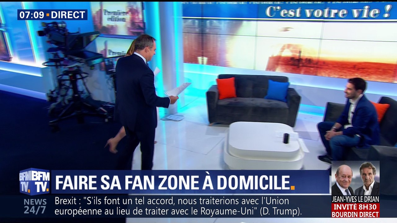Faire sa fan zone à domicile