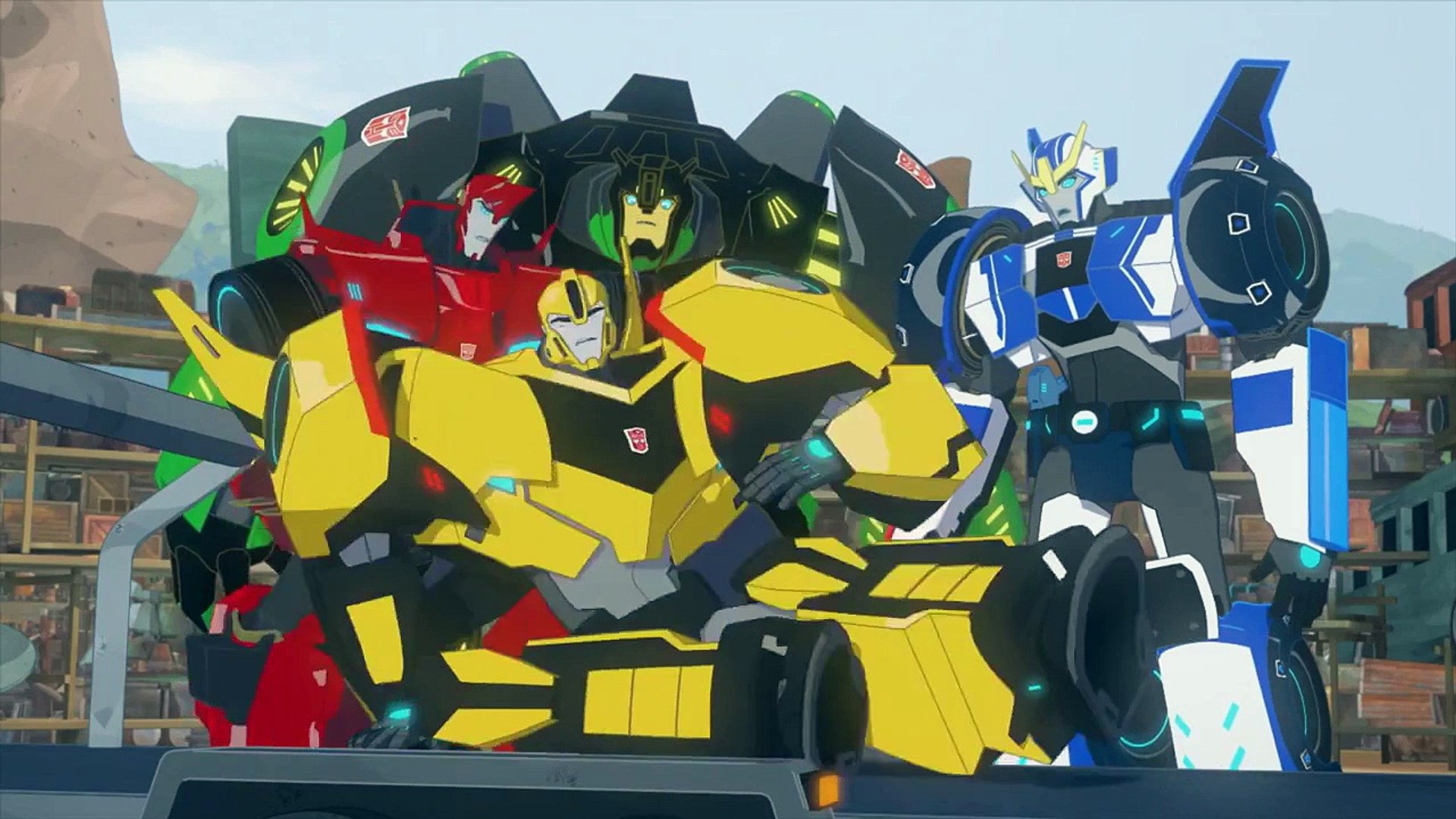 transformers robots in disguise adventures in bumblebee sitting