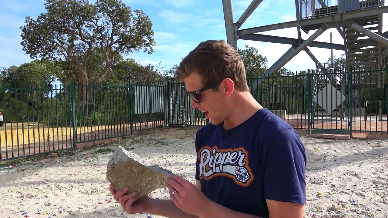 GIANT DART Vs. CONCRETE from 45m!