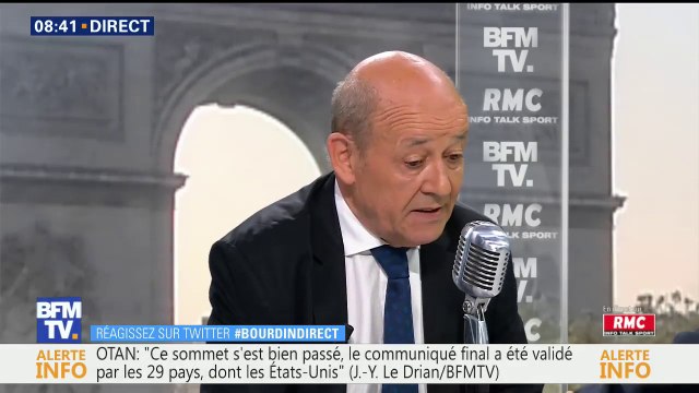 Jean-Yves Le Drian: L'OTAN n'est pas l'ennemie de la Russie