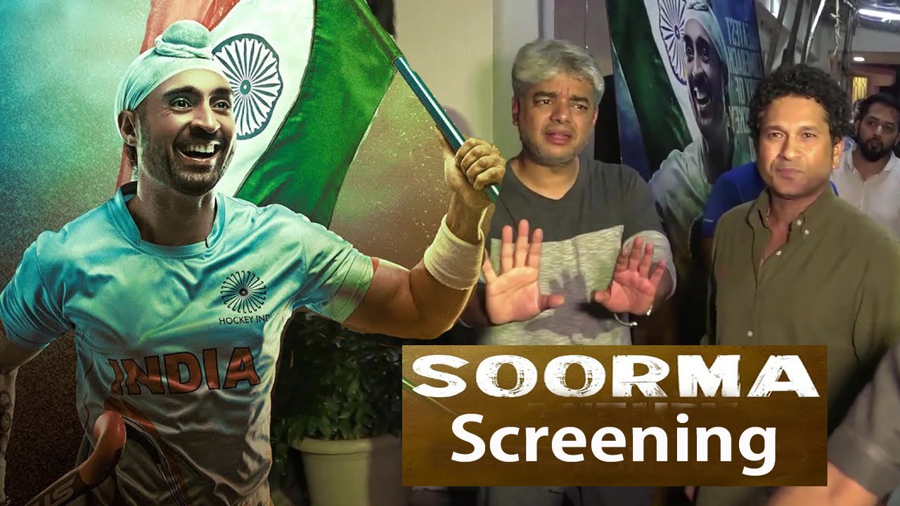 Celebrities & Cricketers Arrive For 'Soorma' Special Screening