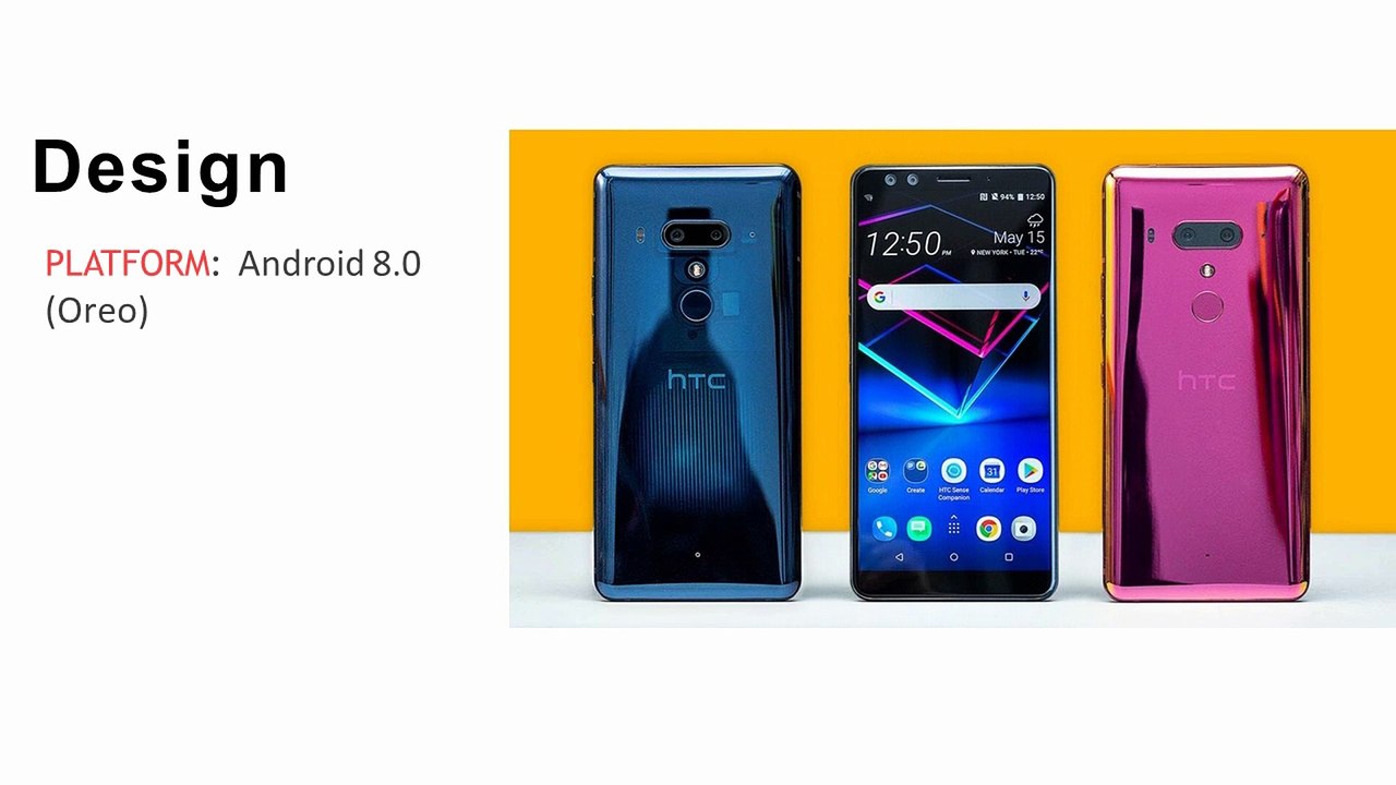 HTC U12 Plus Features and Specifications