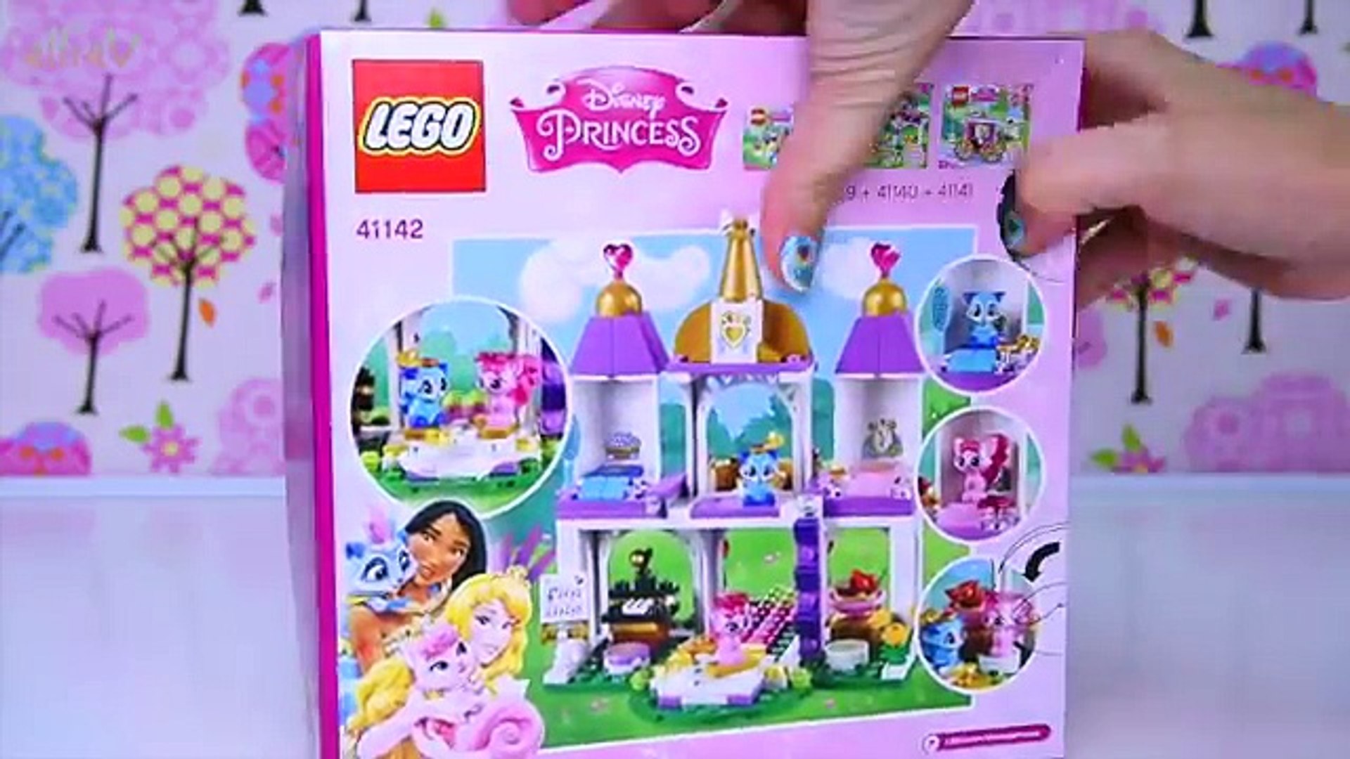 ⁣Lego Disney Princess Palace Pets Royal Castle Build Review Silly Play - Kids Toys