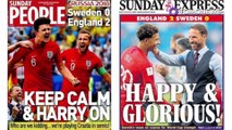 Perayaan liar fans Inggris menang kalahkan Swedia - TomoNews