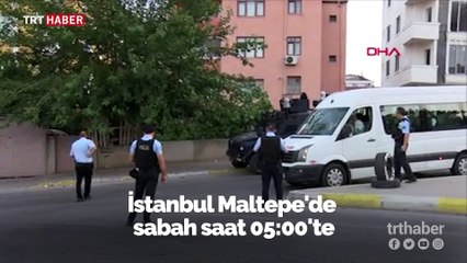 İstanbul'da helikopter destekli operasyon