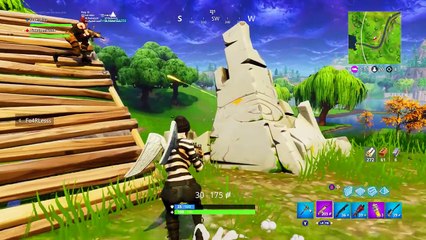 Getting a noob his FIRST WIN on Fortnite...