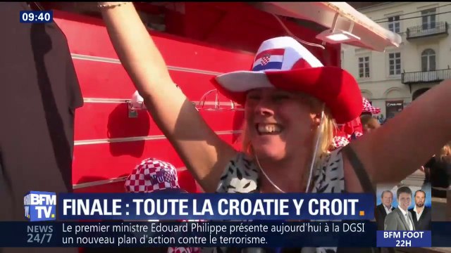 Les Anglais étaient favoris, mais la Croatie l'a fait. Les Croates confiants pour la finale face à la France