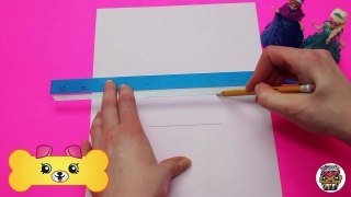 How to Draw Shopkins Season 4 Bone-Adette Petkins with Disney Anna and Elsa | Toy Caboodle