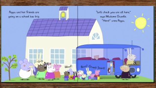 Peppa Pig Story - School Bus Trip