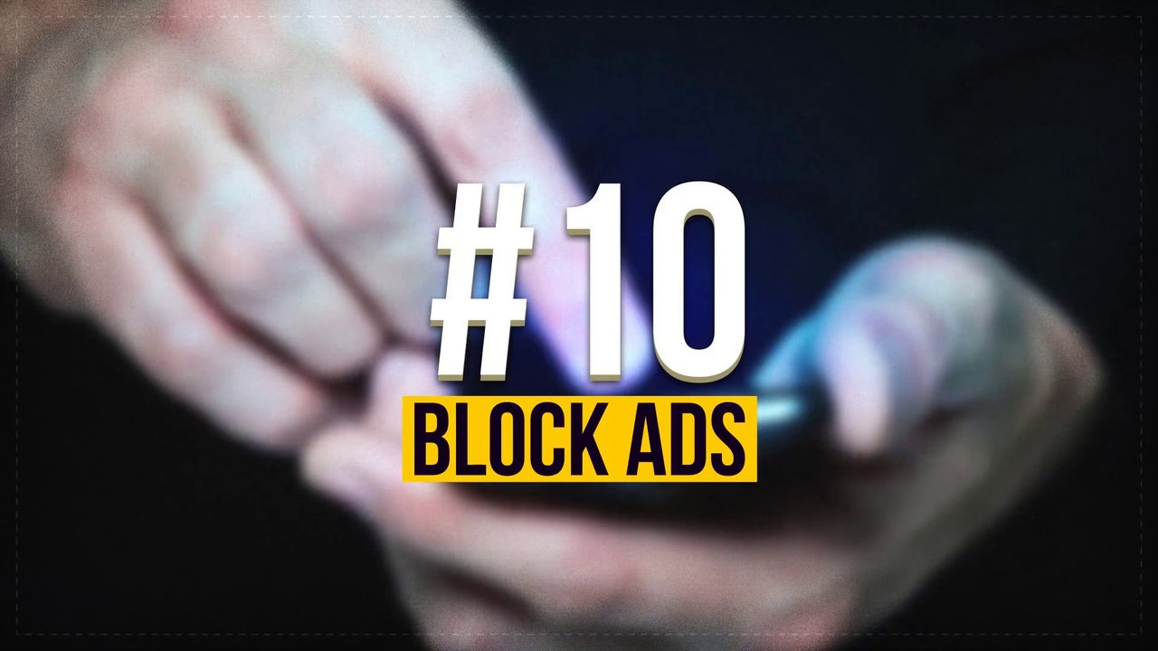 Block ads