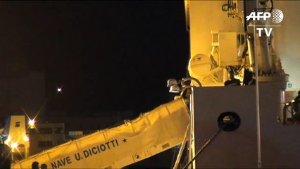 Italie: migrants du "Diciotti" autorisés à débarquer en Sicile