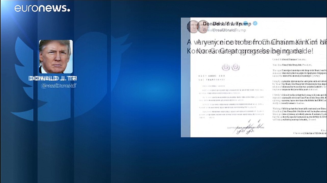 Liebesgrüße aus Pjöngjang - Trump twittert