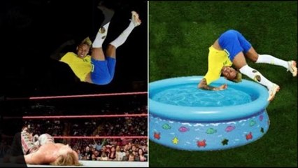 Tak Hanya Dibuat Video dan Meme Lucu, Aksi Diving Neymar Dibikin Game