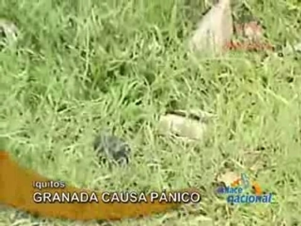 GRANADA CAUSA PÁNICO - IQUITOS