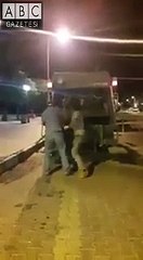 Hayvan katilleri: Köpekleri çöp kamyonunda ezdiler