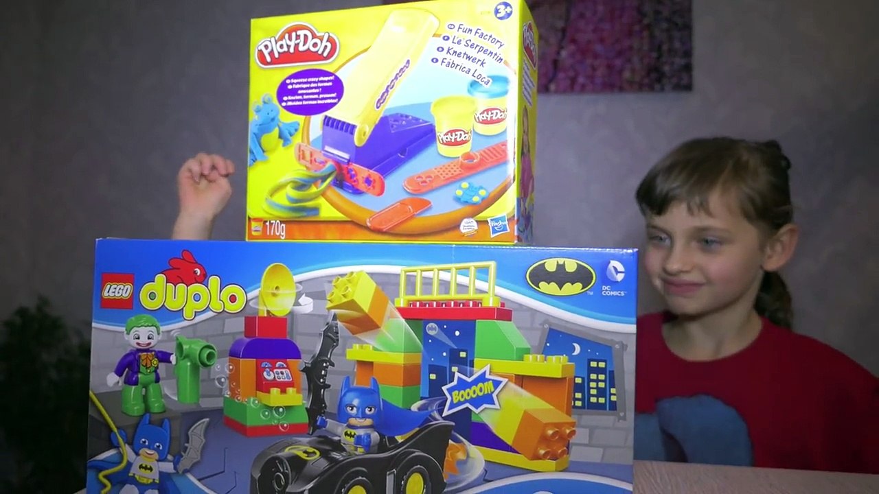 [JOUET] Lego Duplo Défi Batman et Joker, Serpentin Play Doh - Duplo Batman & Play Doh Fun Fory