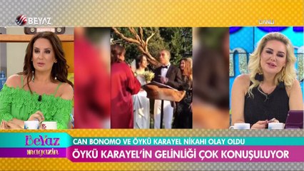 Öykü Karayel'in gelinliği çok konuşuldu