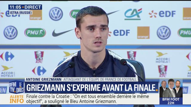 Antoine Griezmann sur Lloris: ça nous fait du bien d’avoir un gardien comme ça