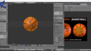 Tutoriel Créer rapidement un ballon de basketball avec Blender