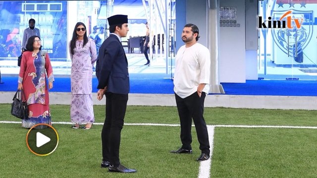 Syed Saddiq mengadap TMJ