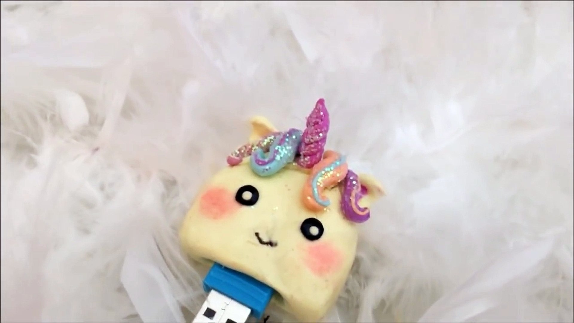 Tuto Diy Transforme Ta Clé Usb En Licorne Pâte Polymèrereva Ytb
