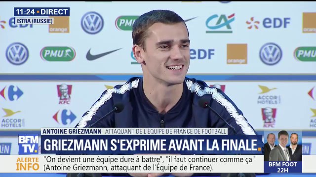 Le jeu des Bleus critiqué par les Belges: Si j'ai l'étoile je m'en fous du jeu qu'on aura fait , affirme Griezmann