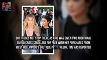 Kris Jenner became a gra Kris Jenner forks out $10000 on presents for Kim Kardashians third child
