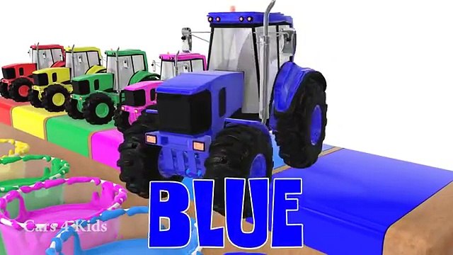 Colors with Trors & Vehicles for Kids Educational Animation Cartoon for Children