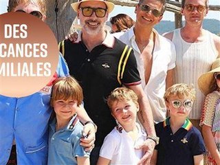 Elton John et Neil Patrick Harris : vacances en famille