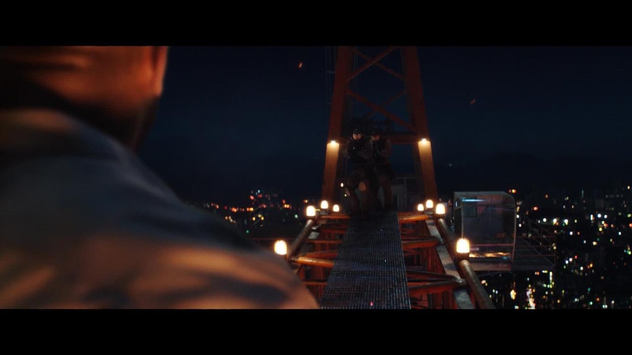 Skyscraper - Clip 02 Will springt vom Kran (Deutsch) HD